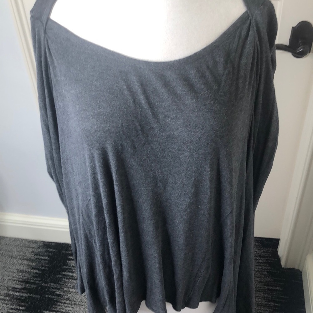 Cabi poncho long sleeve top
